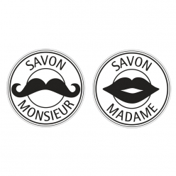 labels  poincons savon monsieurmadame 30mm o