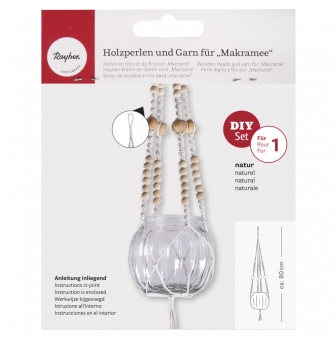 kit pour suspension macrame ton naturel