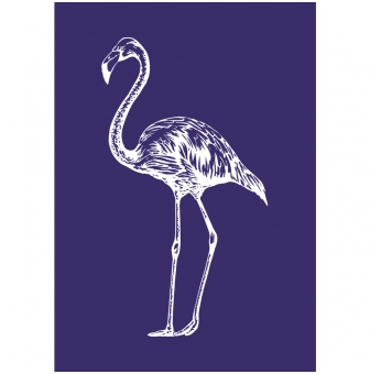 pochoir my style flamingo a5