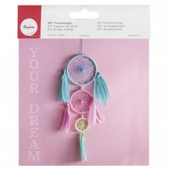 kit diy capteur de reves pastel
