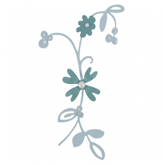 sizzix thinlits kit enchanting blossom