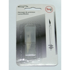 lame de rechage pour couteau grapho cut n1 5 pieces