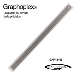 reglet acier flexible double face l 13mm differentes longueurs