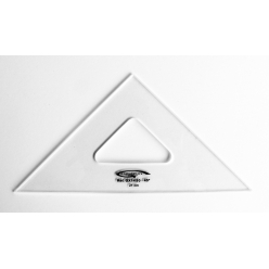 equerre 45 3 bords anti taches 21 cm