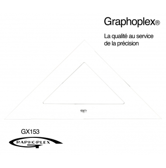 equerre 45 3 bords droits 70 cm