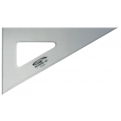 equerre 60 3 bords droits 21 cm