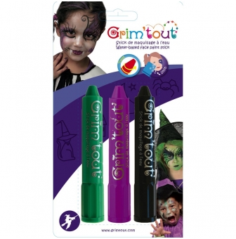 crayons maquillage sans paraben 3 sticks sorciere