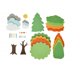 forme en mousse les 4 saisons 540 pieces