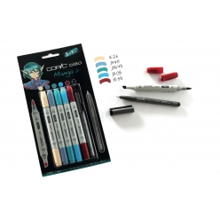 set 51 copic ciao manga 2 avec multiliner