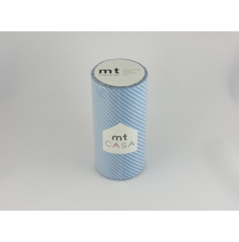 mt casa raye 10 cm x 10 m stripe light blue