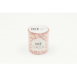 mt casa 50 mm x 10 metres mosaique rose tile pink