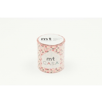 mt casa 50 mm x 10 metres mosaique rose tile pink