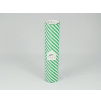 mt casa 20 cmx10m raye stripe green