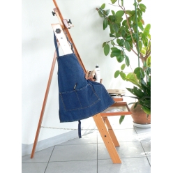 tablier en jean modele adulte