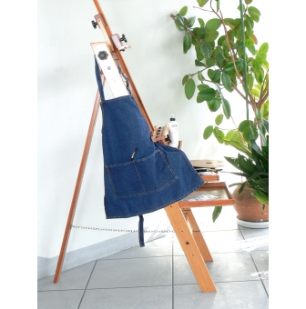 tablier en jean modele adulte