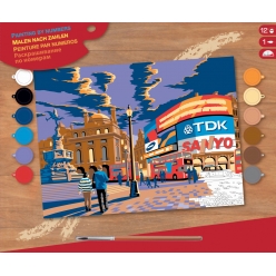 peinture par n  londres piccadilly