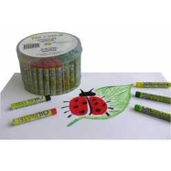 tristar pot de 84 pastels a l huile o 9 mm