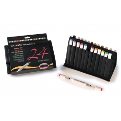 set copic sketch 24 couleurs trousse