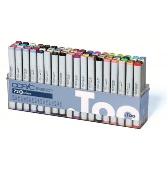 set copic sketch d 72 couleurs