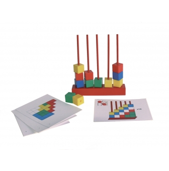 verticubes seau de 100 cubes 16 fiches modeles