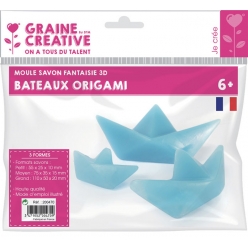 moule pour savon bateaux en papier
