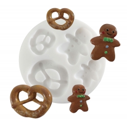 moule en silicone mini pains d epice