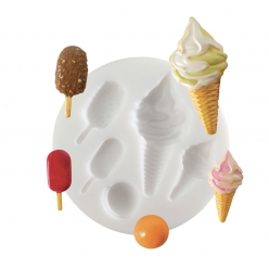 moule en silicone mini glaces
