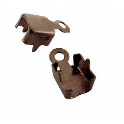 embout de finition argent 5mm