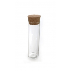 tube verre 105 cm avec bouchon liege