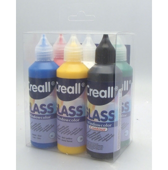 peinture repositionnable pour vitres kit 6 pieces