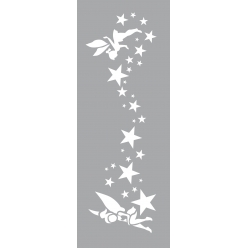 pochoir 15 x 40 cm fee