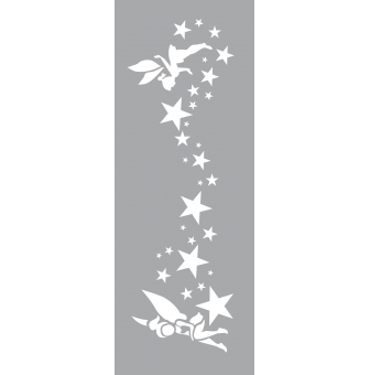 pochoir 15 x 40 cm fee