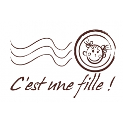 tampon en bois c est une fille