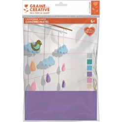 mousse eva thermoformable 20x29 cm pastel 6 pieces