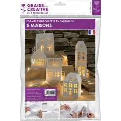 maison blanche a monter 5 pieces