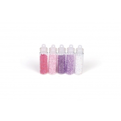 microbilles mini diamants romantique 5 flacons