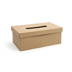 boite a mouchoirs en carton 23 cm