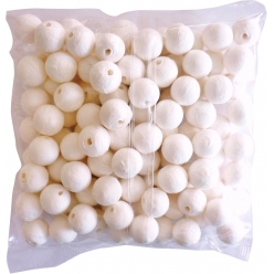 boules cellulose blanches o25cm 100 pieces