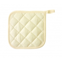 manique carree en coton a decorer 17 cm