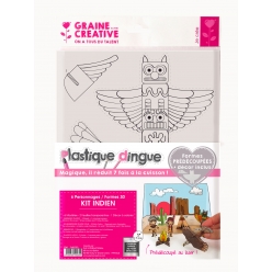 kit plastique dingue indien 3d