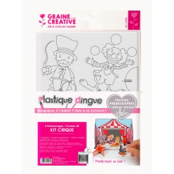 kit plastique dingue cirque 3d