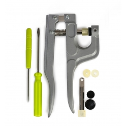 pince a bouton pression resine