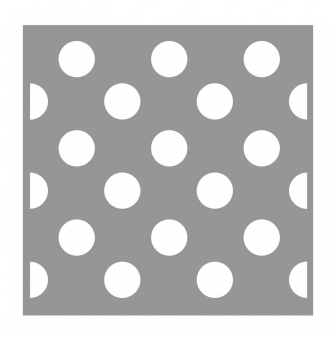 pochoir polka dots point 38 cm