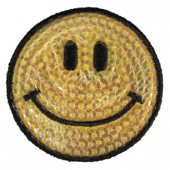motif thermocollant smile 5 cm o