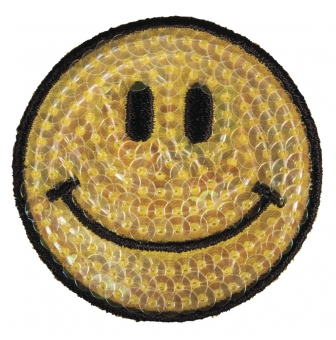 motif thermocollant smile 5 cm o