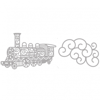 matrice decoupe delicate die train 2 pieces