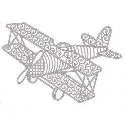 delicate die  aeroplane 11x64 cm