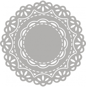 matrice de decoupe napette dentellee