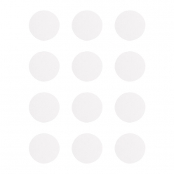 stickers vierges ronds diametre 25 cm 36 pieces