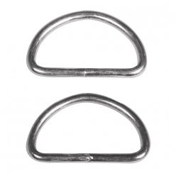 anses metalliques demi circul pcourroie 38 cm